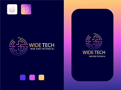 Technology logo design