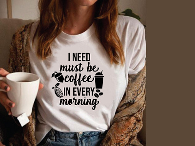 Coffee T-shirt design