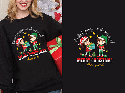 Christmas T-shirt design christmas tshirt custom t shirt merry christmas santa t shirt t shirt design vector