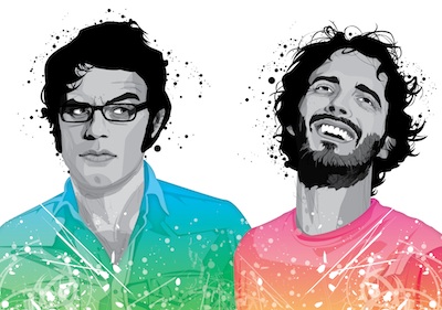 Flight of the Conchords by Mark Reihill on Dribbble