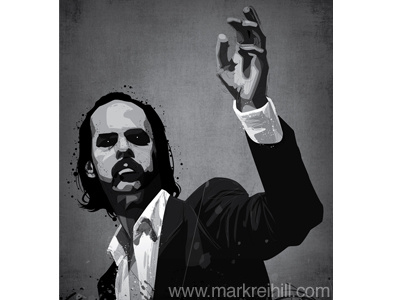 Nick Cave alice art bad seeds ballads cave crow jane dig gothic grinderman henry lee illustration jazz lazarus murder nick cave omalleys bar portrait rock stagger lee