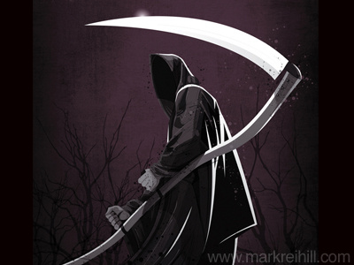 Grim Reaper By Mark Reihill On Dribbble