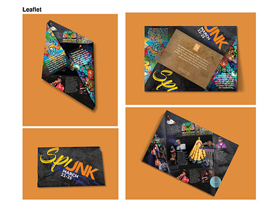 Spunk Exhibition 2 branding design event eventidentity graphic design leaflet leafletdesign logo typography vector