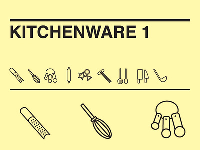 Kitchenware Pictogram 1
