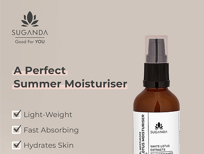 Summer Perfect Moisturiser 2022 acne beauty branding lifestyle logo makeup serum skincare