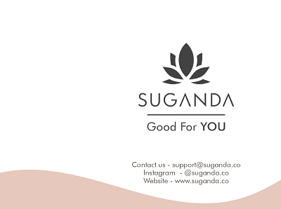 Suganda skincare acne beauty branding lifestyle logo makeup serum skincare