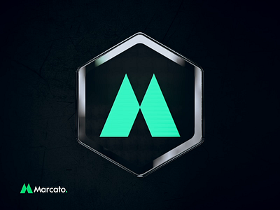 Marcato Logo Animation ae after effects animation animations app branding design gif logo motion