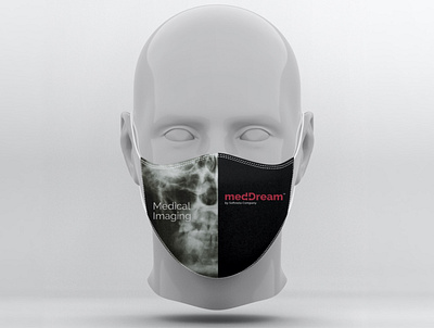 „medDream“ veido kaukės dizainas alius branding cechas design face levinskas mask