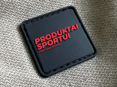 „Produktai sportui“ logotipas