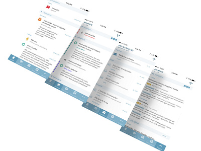 Tamo app - other sections alius app cechas ios levinskas parent school tamo teacher ui uiux