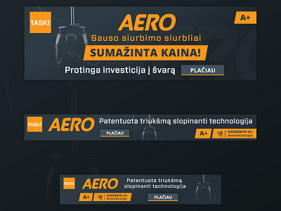 Taski Banner's alius cechas design levinskas manjana ui uiux