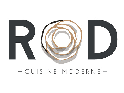 Logo Studio Thil Restaurant Rod assiette cuisine kitchen logo plate restaurant