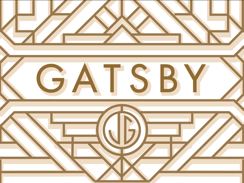 great gatsby font indesign