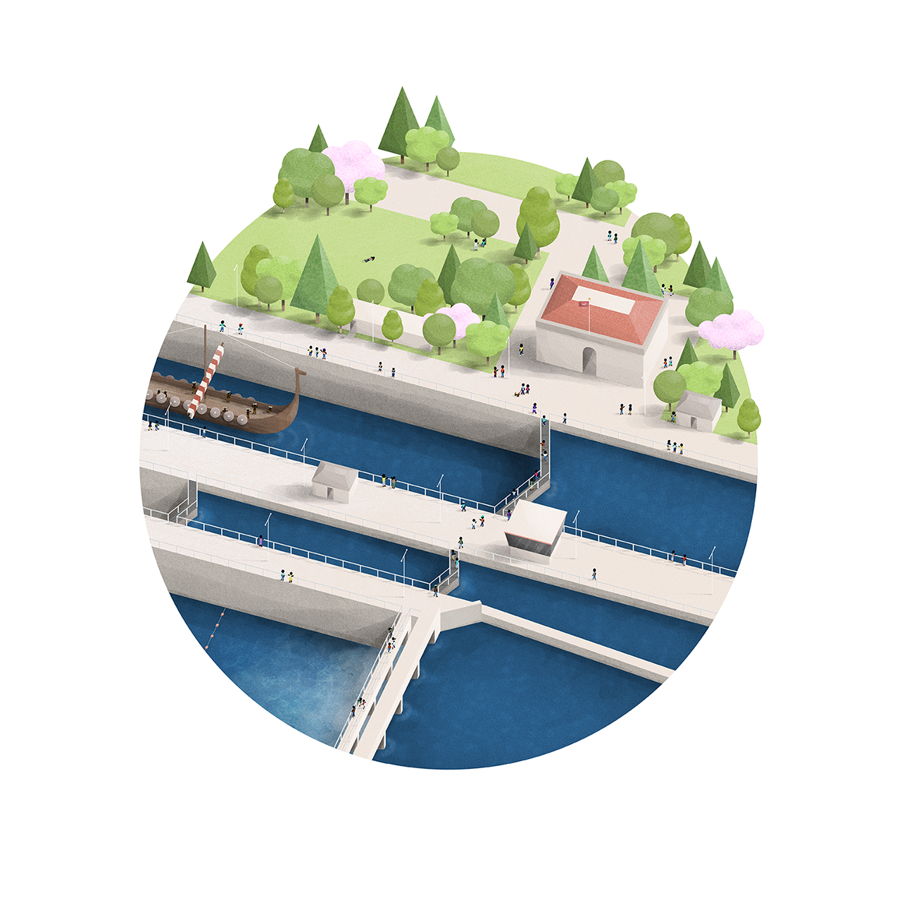 Andystew Circlemap Ballardlocks 8 Dribbble 