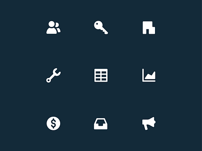 Nav Icon Set