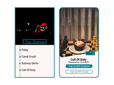 Games App app app design app frontend app ui game game app games top game ui ux