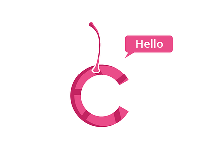 Dribbble First Shot debuts first first shot hello logo pink shot thanks