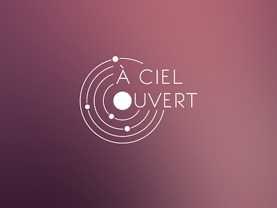 À Ciel Ouvert - Logo astronomy channel logo planet sky solar system youtube youtube channel