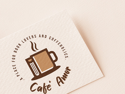 Café Amor logo branding design graphic design illustration logo logodesign typography ui