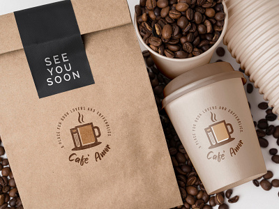 Cup & bag Mockup