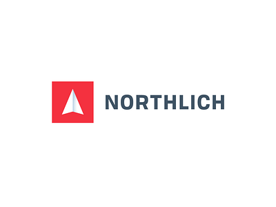Northlich ad advertising agency airline airplane airport arrow cincinnati north paper plane red square