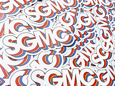 SGMC Stickers stickers vintage retro