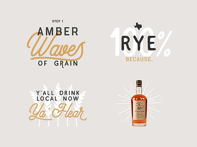 Whiskey Branding/Type Exploration branding design liquor type type lockup