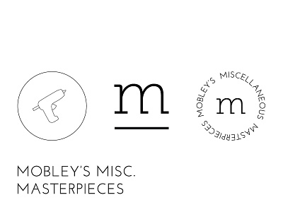 WIP | Mobley's Miscellaneous Masterpieces Branding art branding design designer graphic jones levi ljdezignz logo masterpieces misc mobley