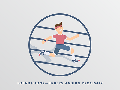 Foundations: Understanding Proximity article blog brand design logo medium principles proximity run runner running ui