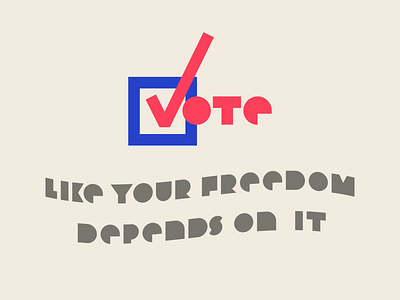 Vote democrats design election midterms politics republican typography vote