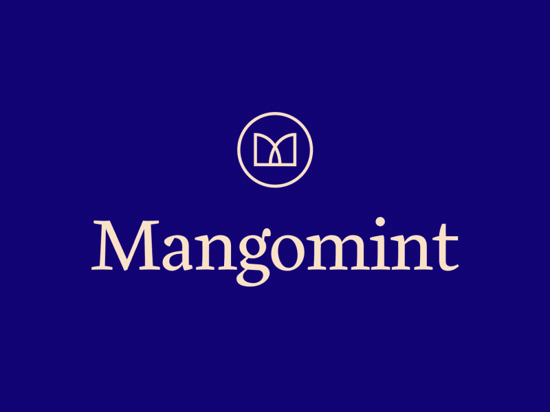 Mangomint Animated Website Banner after effects animation design filippo marchetti illustration logo logo animation motiondesign orange wedge orangewedge
