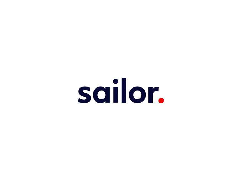 Sailor Logo Animation flat logo logo animation logo design logodesign minimal minimalism motiondesign motiongraphics ui ux