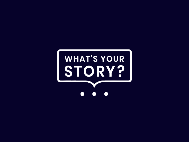 What's Your Story Logo Animation