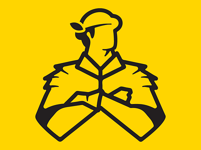 Construction Logomark bold brand icon logo mark monoline unused