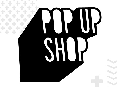 Pop Up Shop Logo artists local logo makers nonprofit shop spokane