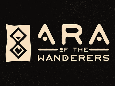 Ara of the Wanderers adventure art game logo mark pixel videogame