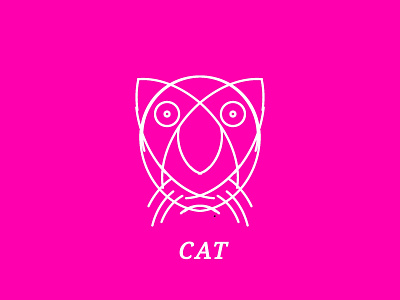 cat logo 3d animation branding design drawing graphic design illustration logo motion graphics typography ui ux vector