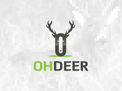 Oh, Deer! deer logo mark symbol