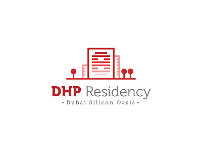 Logo for DHP Residency brand branding logo logotype