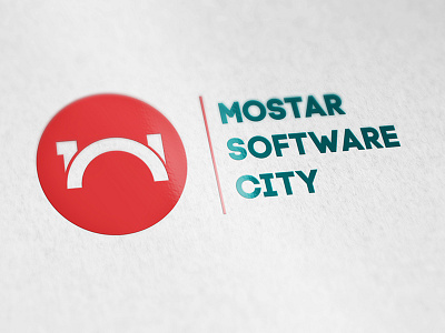 Mostar Software City Logo