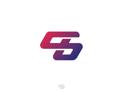 Sb Monogram Logo brand branding colourful gradient logo monogram