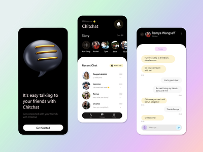 Chit Chat App 🗯️🤳UI