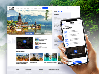 Travelistan Travel Portal asia blue clean design exotic explore gregus holiday invelity travel trip web webdesign