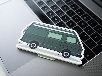 VW LT Stickers illustration illustrations sticker stickermule vw vw van vwlt