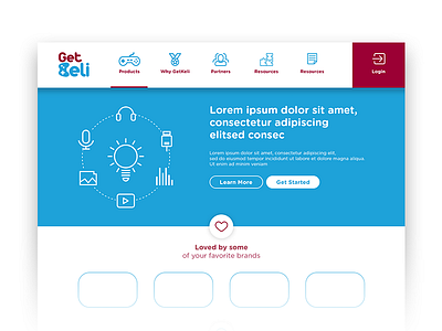 GetKeli - Web design WIP css games gamification html ui ux web design