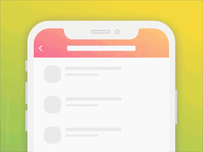 Day 03 - Feed refresh animation feed feedforward interaction ios iphone iphonex micro interaction mobile refresh ui ux
