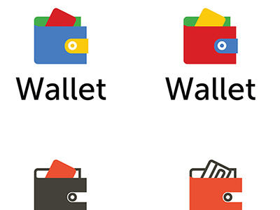 wallet logo logo