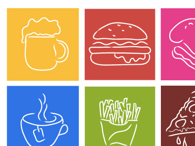 Food Icon food icons junk