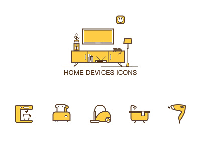 Home Devices Icons home devices icon ui