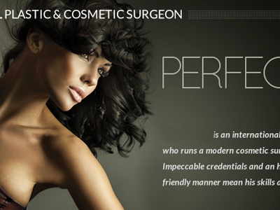 Plastic & Cosmetic Surgeon design website